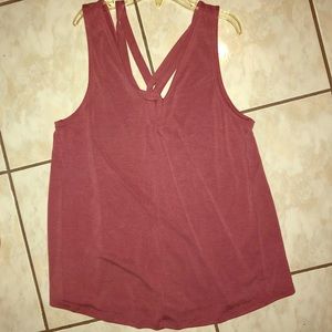 American Eagle Suede Top size xs